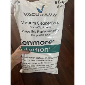 Kenmore Intuition IB600 Hepa Replacement Vacuum Cleaner Bags 5 Bags New